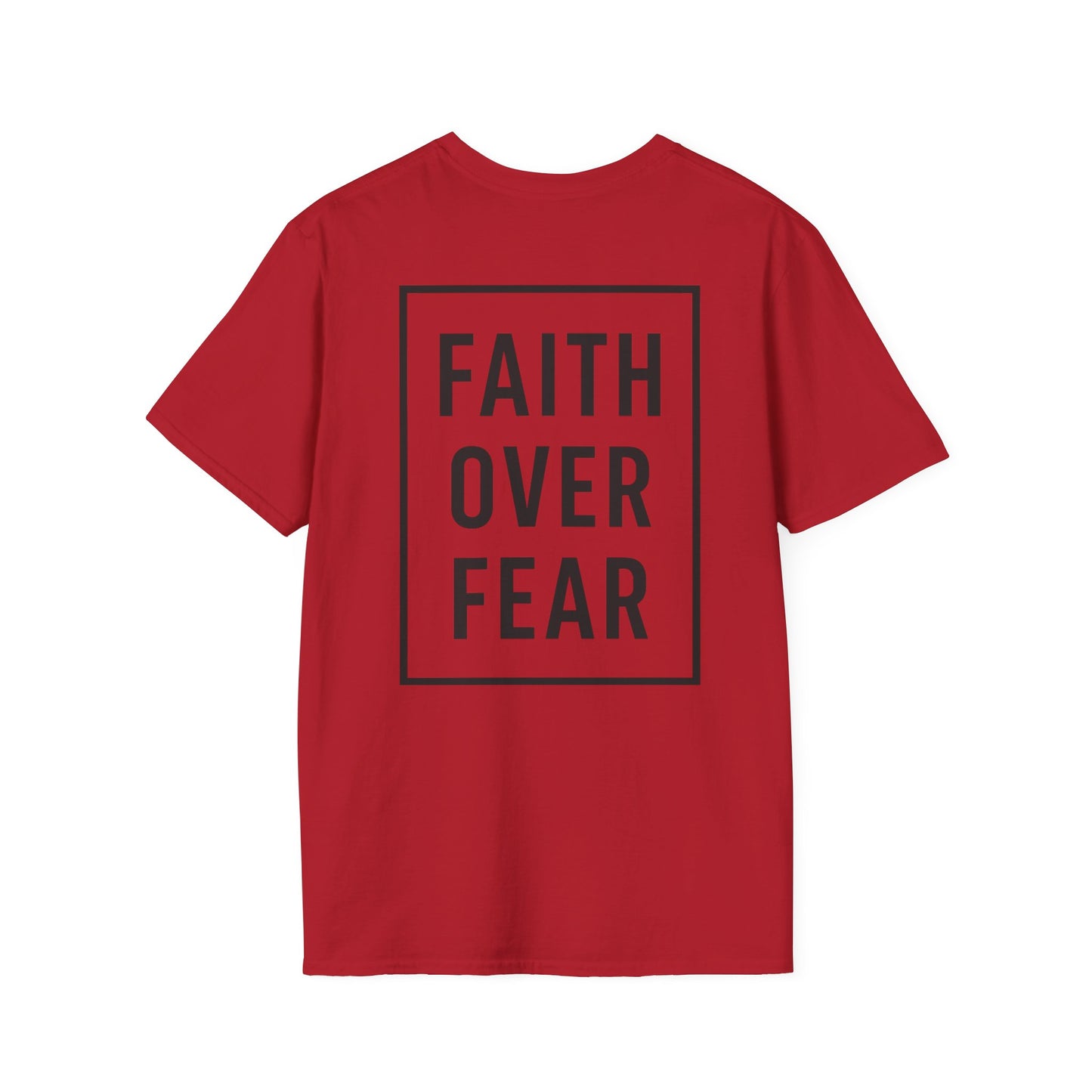 Faith Over Fear Unisex Softstyle T-Shirt