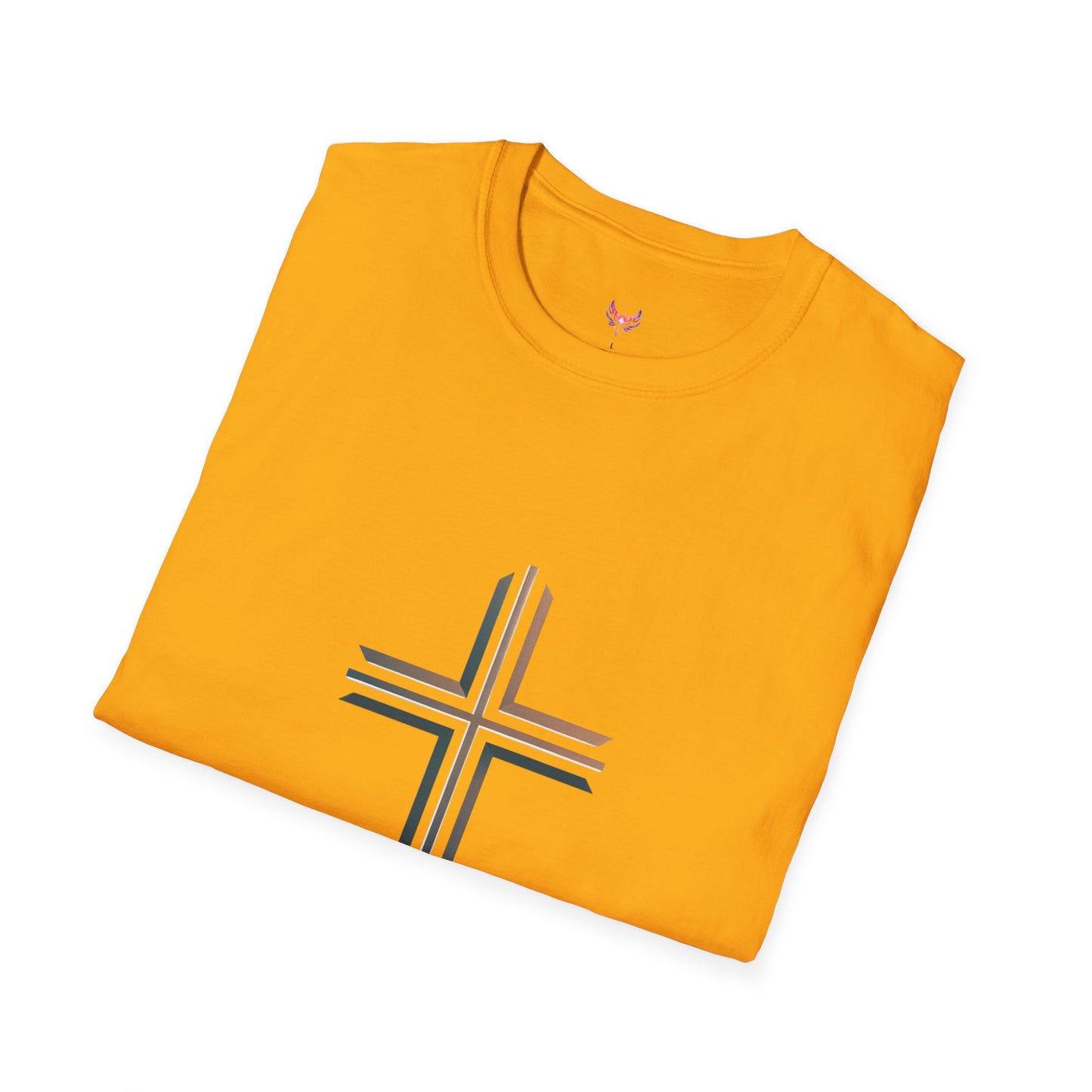 Inspirational Faith Graphic Unisex Softstyle T-Shirt - Walk by Faith Not by Sight