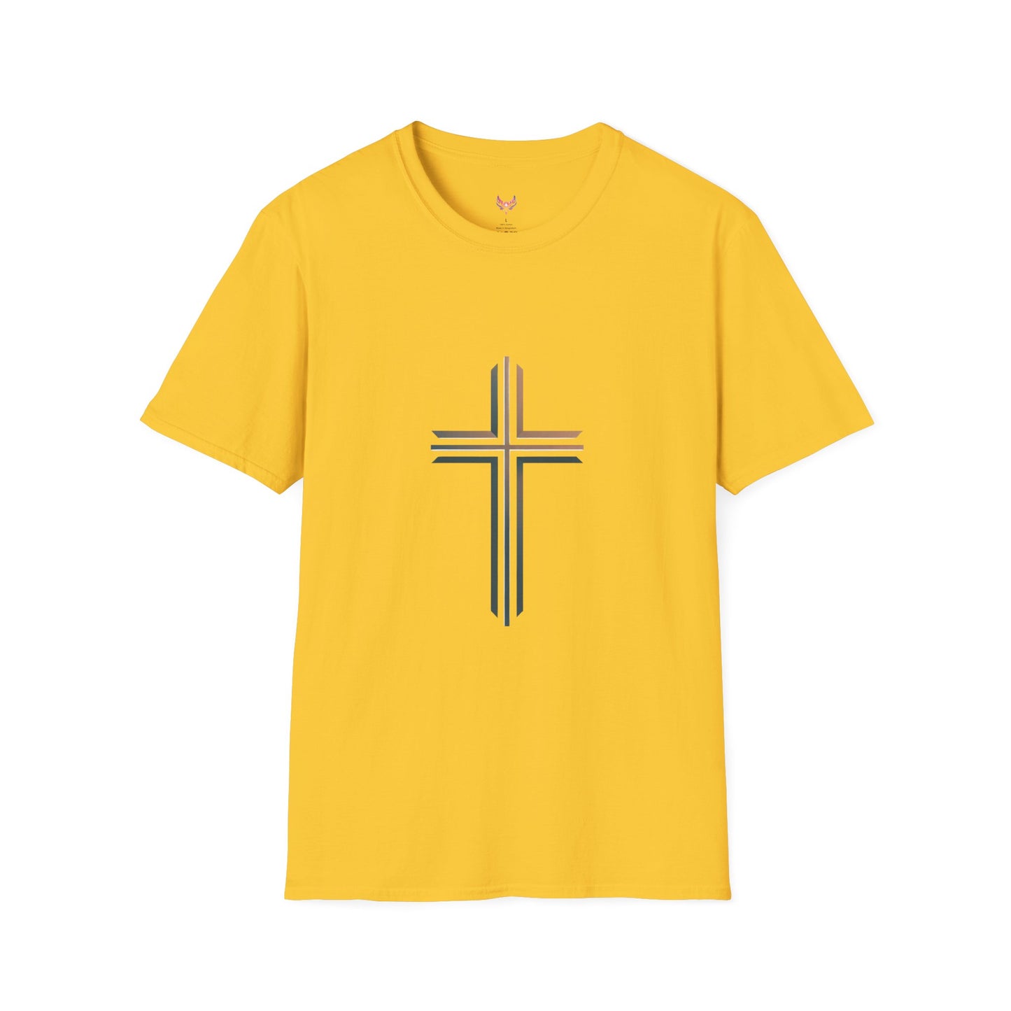Inspirational Faith Graphic Unisex Softstyle T-Shirt - Walk by Faith Not by Sight
