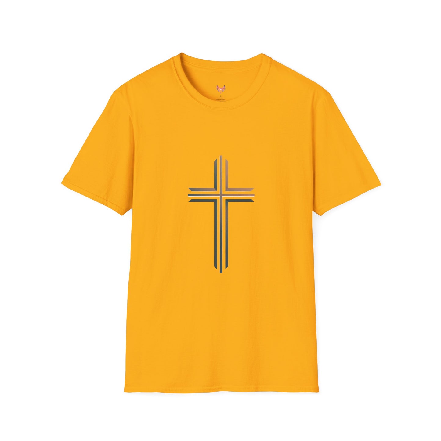 Inspirational Faith Graphic Unisex Softstyle T-Shirt - Walk by Faith Not by Sight