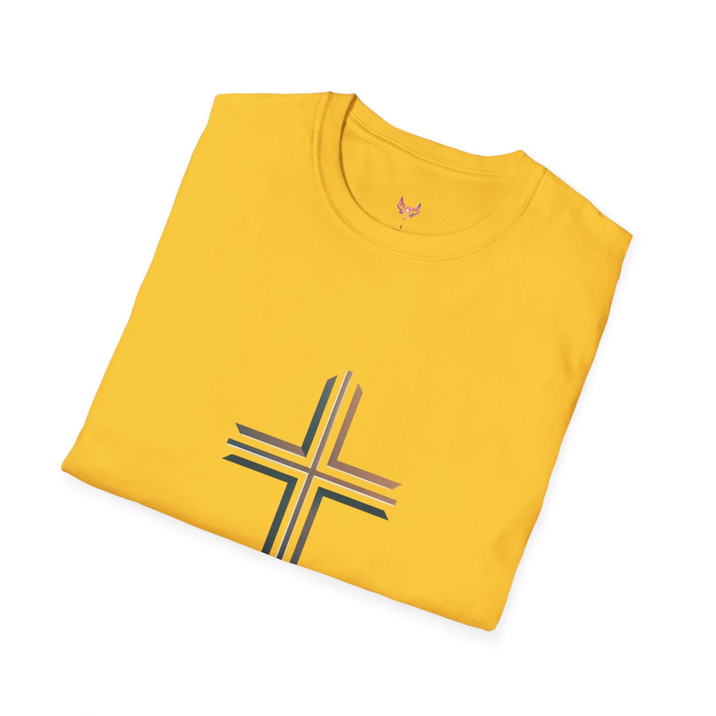 Inspirational Faith Graphic Unisex Softstyle T-Shirt - Walk by Faith Not by Sight